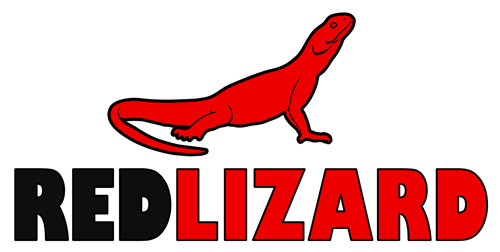 red lizard logo